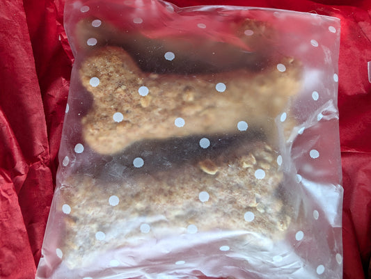 Grab bag of Peanut Butter snack size bones
